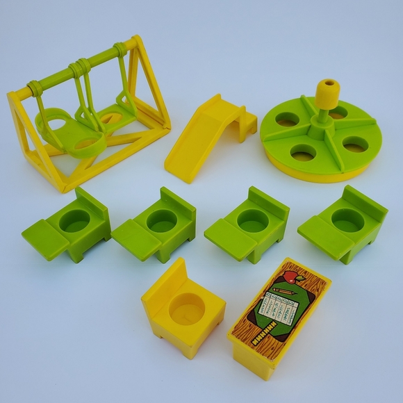 Fisher-Price Other - (4 of 6) Vintage 1970s Fisher Price School Items